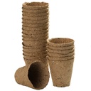 Round transplanting pots 8 cm